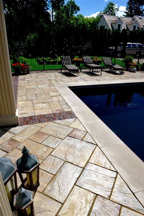 Rivenstone | Unilock.com | Pool patio pavers, Pool patio, Backyard ideas for small yards