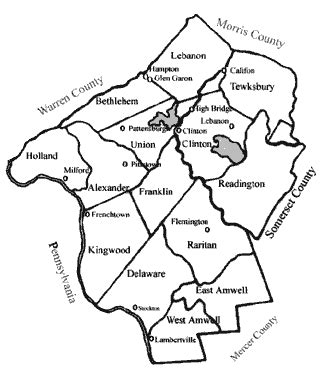 Map Of Warren County Nj - Maping Resources