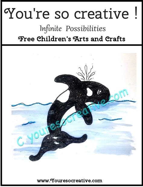 Killer Whale Craft Project - You're so creative