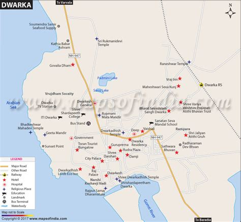 Dwarka City Map