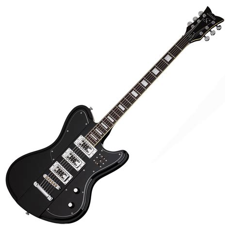 Schecter Ultra VI Electric Guitar, Black at Gear4music