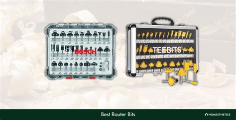 9 Best Router Bit Sets To Add To Your Woodworking Toolkit