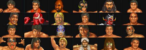 Super Fire Pro Wrestling Roster by yoink17 on DeviantArt