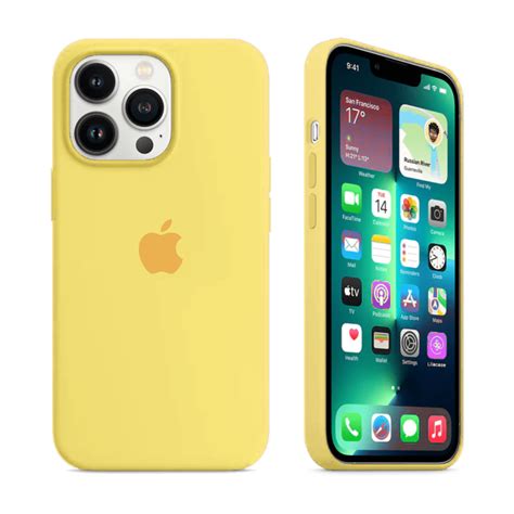 iPhone Silicone Case (Yellow) - Vogueen Premium iPhone Cases