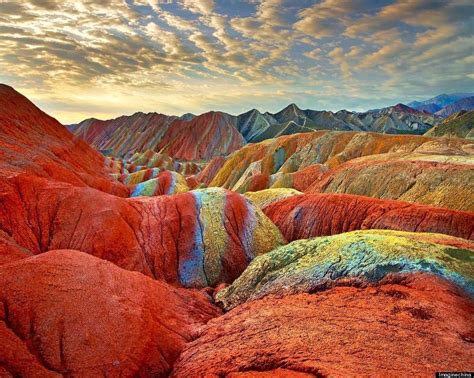 The Rainbow Mountains Of China Are Earth's Paint Palette