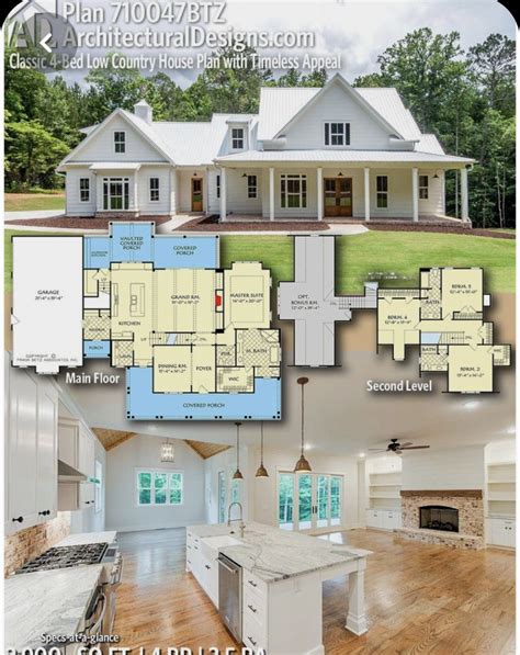 Perfectly balanced 4 bedroom farmhouse house plan 56478sm with darling ...