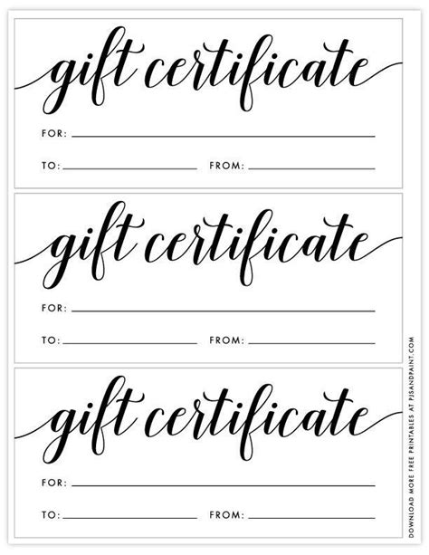 Gift Certificate This Gift Certificate is Valid Only in My Etsy Shop ...