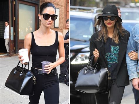 Just Can’t Get Enough: Lily Aldridge and Her Givenchy Antigona Bag ...