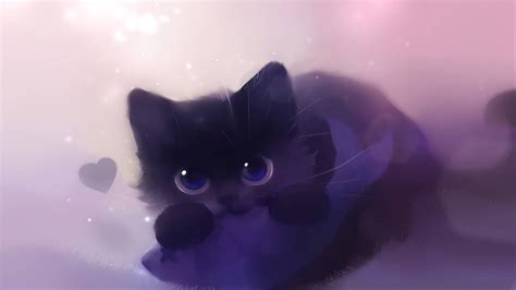 Anime Cat Desktop Wallpaper Free Download