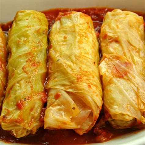 Ukrainian Cabbage Roll Rice Holubtsi Recipe