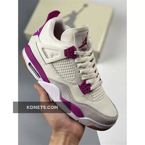 Nike SB x Air Jordan 4 Retro White Purple 2023 List! | jordan 4 list - kdnets.com