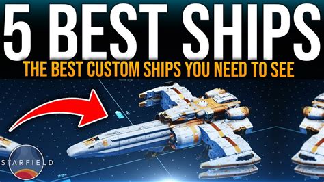 Starfield Top 5 - THESE SHIP BUILDS ARE UNBELIEVABLE - Starfield CUSTOM ...