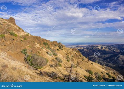 Hiking Trail in Mt Diablo State Park Stock Image - Image of adventure ...