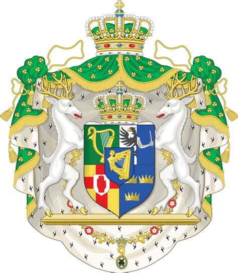 Kingdom of Ireland - Coat of arms by Regicollis on DeviantArt