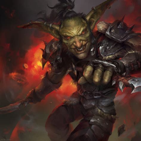 Goblin Rogue by Astri-Lohne on DeviantArt | Warcraft art, Lohne, Goblin