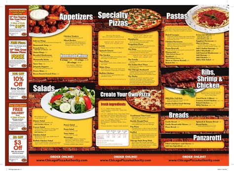 Discover the Delicious Variety of East of Chicago Pizza Menu