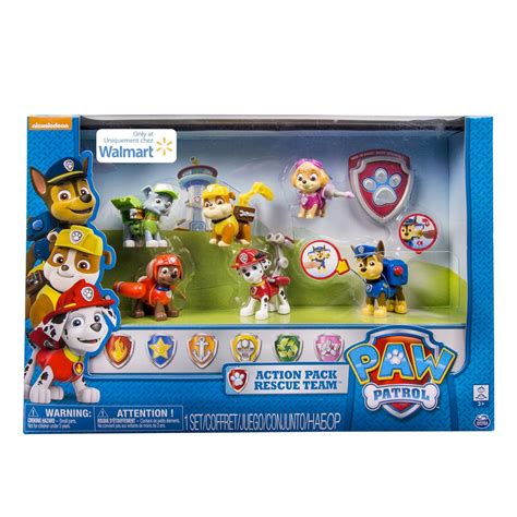 Spin Master - Paw Patrol Paw Patrol Action Pack Rescue Team (Walmart ...