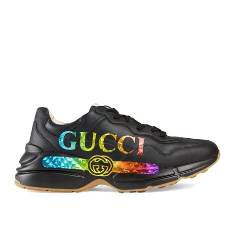 Gucci Rhyton Leather Sneakers - My Sports Shoe