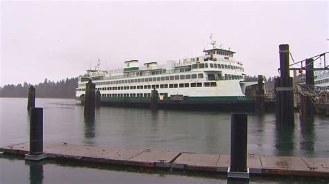 Kingston-Edmonds ferry run back on schedule after repairs | KOMO