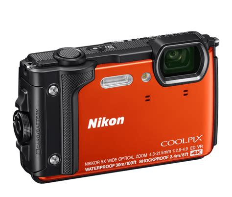 Nikon COOLPIX W300 Compact Digital Camera | Waterproof Camera for Underwater Shooting