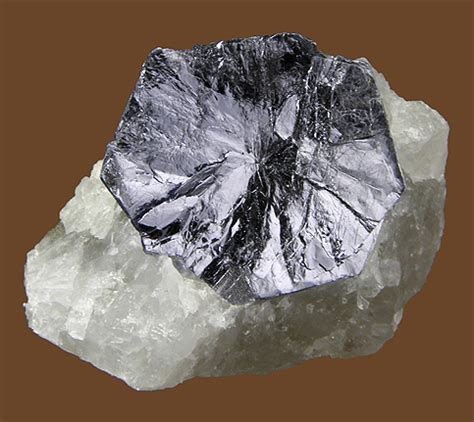 Bright Molybdenite Crystal - The Mineral and Gemstone Kingdom