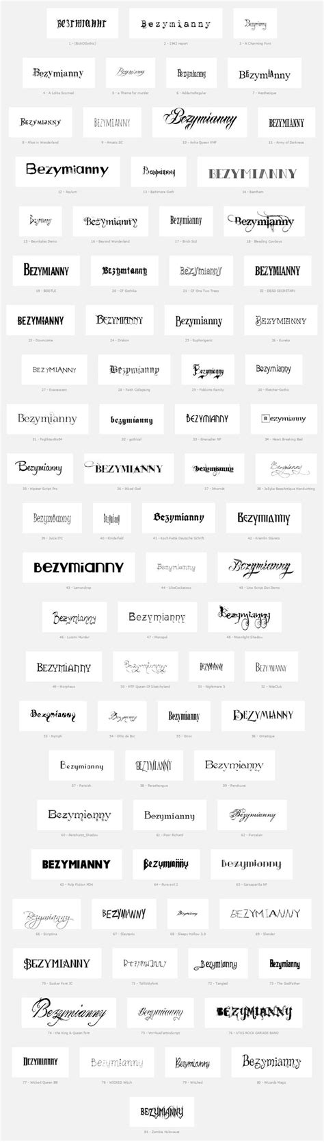 wordmark.it - helps you choose fonts! | Fonts, You choose