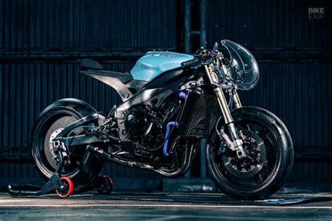 Blue Ghost: A Yamaha R1 inspired by Pac-Man | Bike EXIF