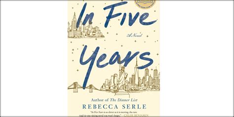 In Five Years by Rebecca Serle - Book Review | Dimple Times