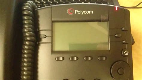 How-to configure Polycom phone for Ringcentral - VOIP VVX 310 IP 335 IP 6000 - YouTube