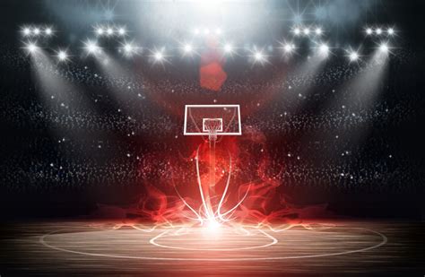 4K Ultra HD Basketball Court Wallpaper