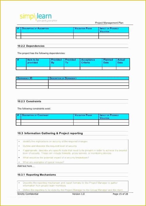 Agile Project Plan Template Excel Free Download Of Agile Project ...