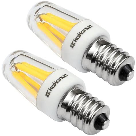 Kakanuo E12 LED Bulb 2.5W Warm White 3000k 25W Equivalent 250LM Candelabra Base Non Dimmable ...