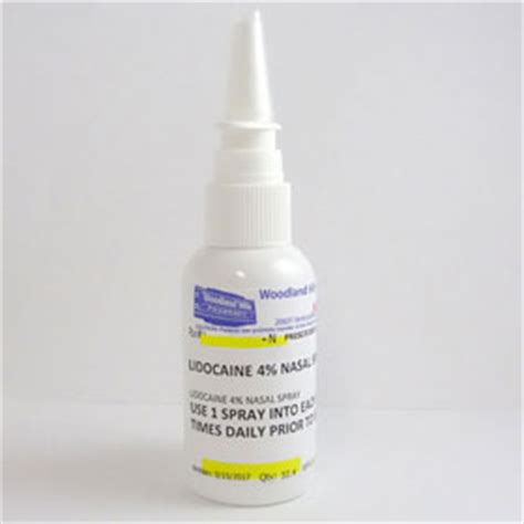 Lidocaine Spray 4% - Park Compounding Pharmacy