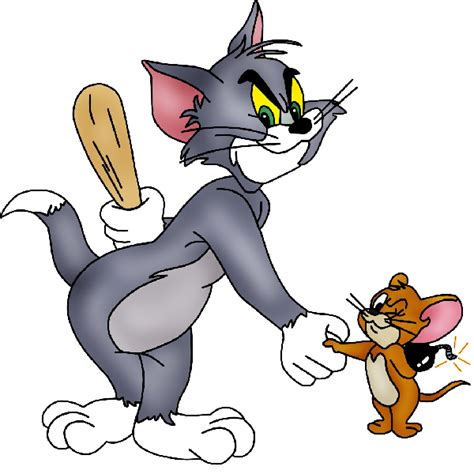 Cartoon Characters: Tom and Jerry clipart