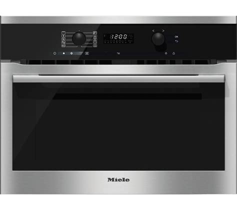 Buy MIELE H6100BM Electric Oven & Microwave - Clean Steel | Free ...