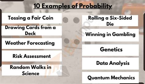 10 Examples of Probability