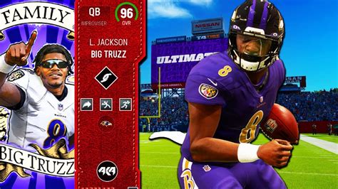 Lamar "Big Truzz" Jackson is INSANE in Madden 23! - YouTube