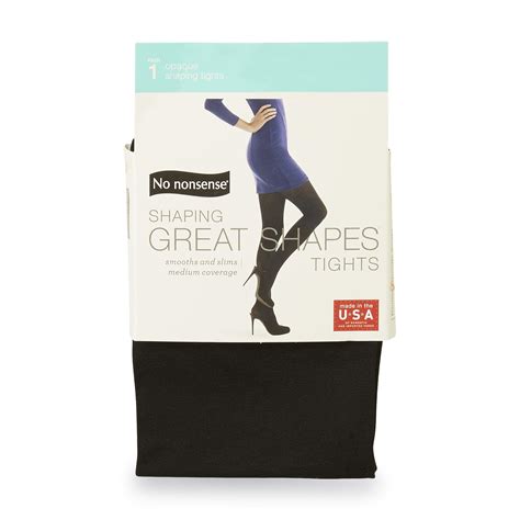 No Nonsense Women's Great Shapes Tights - Opaque