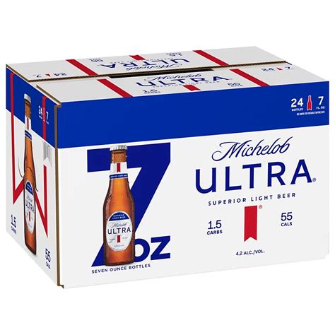 Michelob Ultra Beer 7 oz Bottles - Shop Beer & Wine at H-E-B