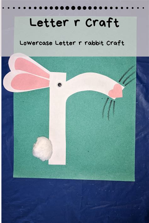 Lowercase Letter R Craft for Preschool - Home With Hollie