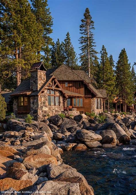 Lake Tahoe Estate - Distinguished and Iconic Home | Casas bonitas, Casa ...