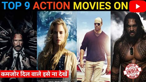 Top 9 Hollywood hindi dubbed action Movies Available on YouTube - YouTube