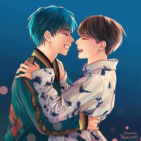 50+ Taekook Fanart Pinterest Pics - Tehfa