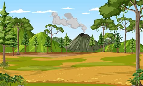 Cartoon Nature Background Vector Art, Icons, and Graphics for Free Download