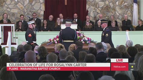 Rosalynn Carter funeral service, motorcade | 11alive.com