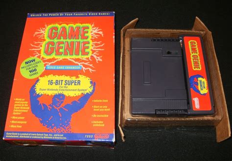 Game Genie - SNES Super Nintendo - With Box