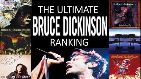 The Ultimate Bruce Dickinson Solo Ranking - All Songs & Albums Rated With 10 Songs Featured ...