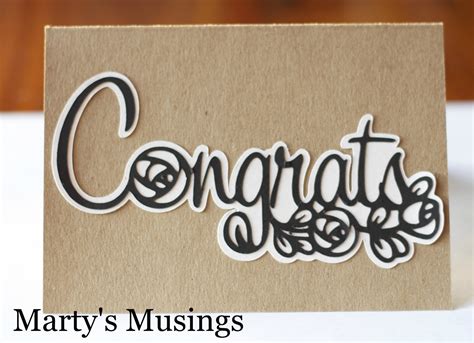 Congrats Graduation Card | Marty's Musings