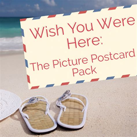 Wish You Were Here Postcard Template