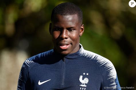 Kurt Zouma ( France ) - Entraînement de l'équipe de France de football à Clairefontaine le 2 ...